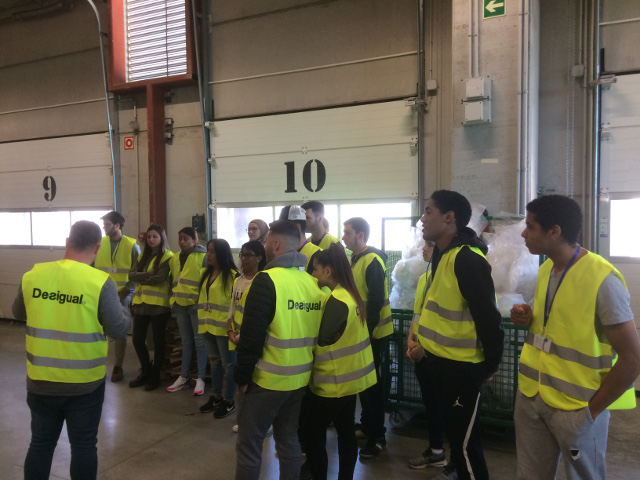 Visita centre logístic Desigual Viladecans